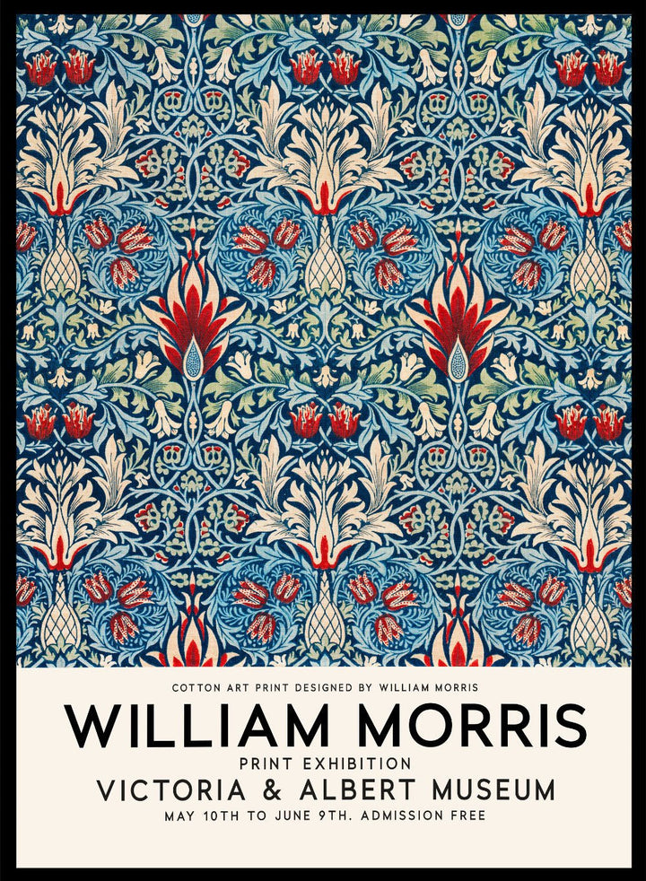 William Morris Snakeshead Flowers Art Print_Sugar & Canvas