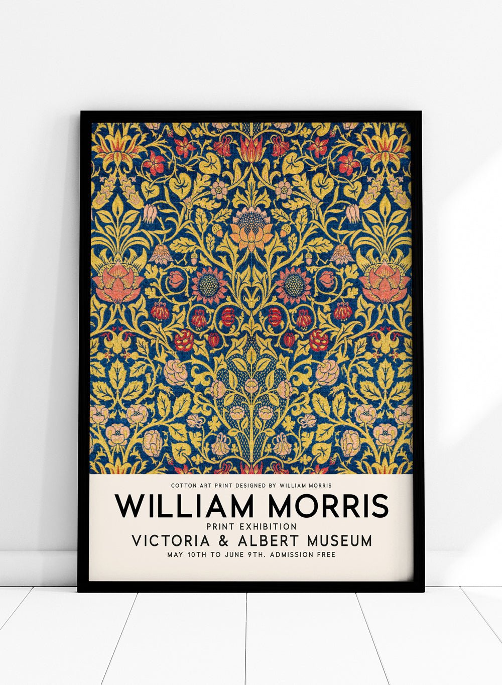William Morris Violet and Columbine 1883 Art Print_Sugar & Canvas