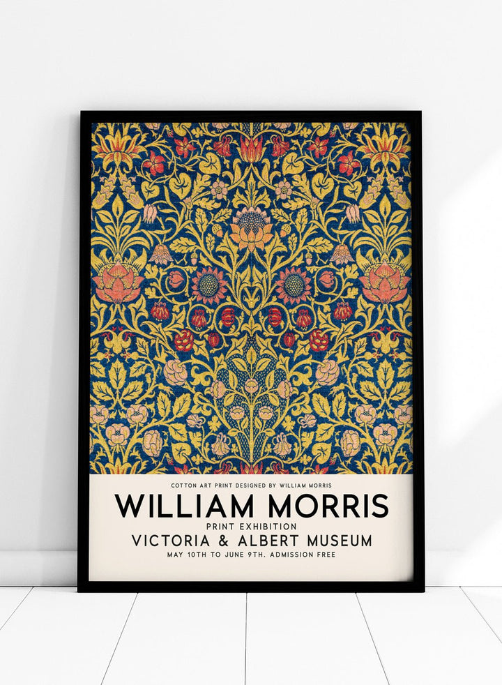 William Morris Violet and Columbine 1883 Art Print_Sugar & Canvas