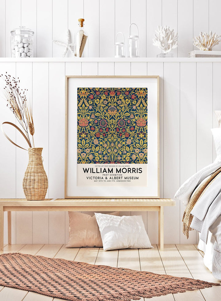 William Morris Violet and Columbine 1883 Art Print_Sugar & Canvas