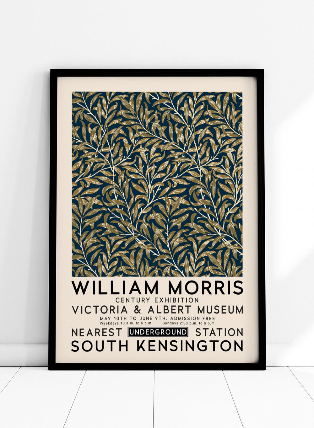 William Morris Willow Bough Art Print_Sugar & Canvas