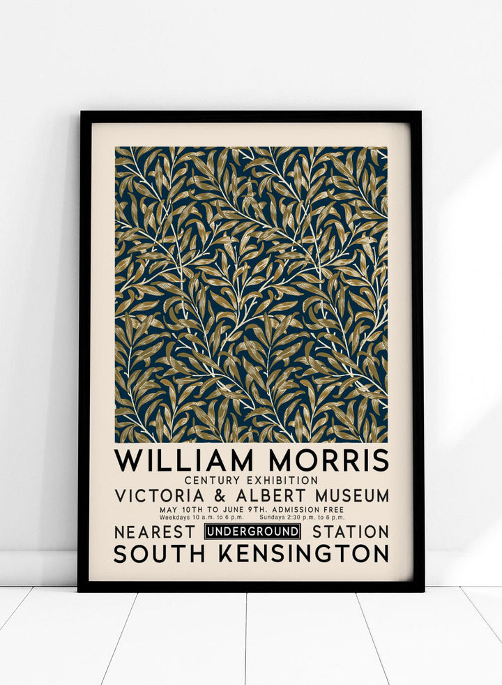 William Morris Willow Bough Art Print_Sugar & Canvas