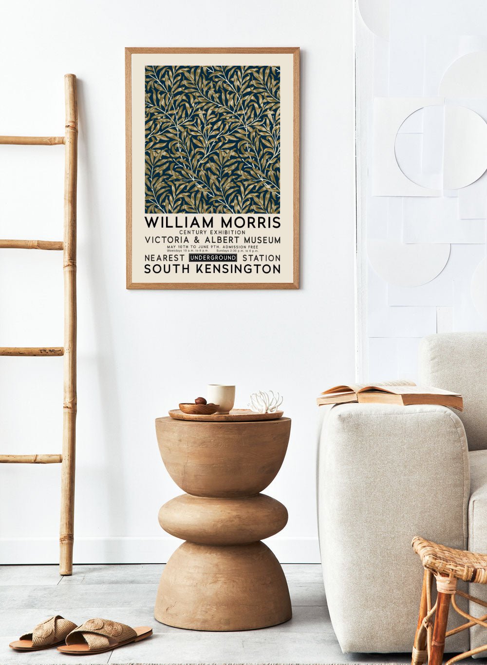 William Morris Willow Bough Art Print_Sugar & Canvas