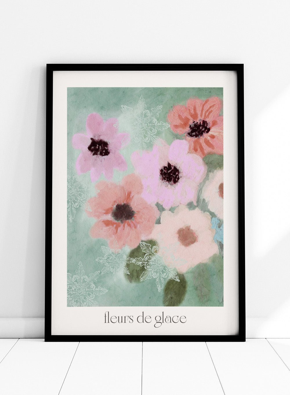 Frosted Garden Art Print_Sugar & Canvas