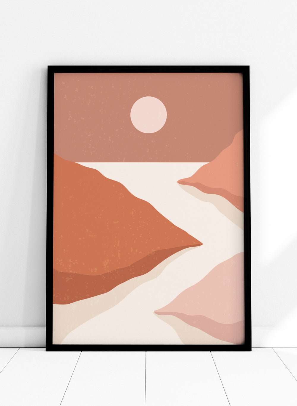 Abstract Landscape Art Print_Sugar & Canvas