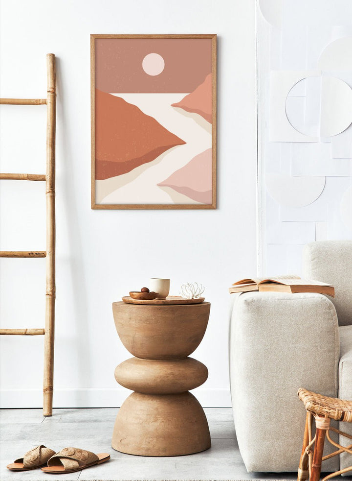 Abstract Landscape Art Print_Sugar & Canvas