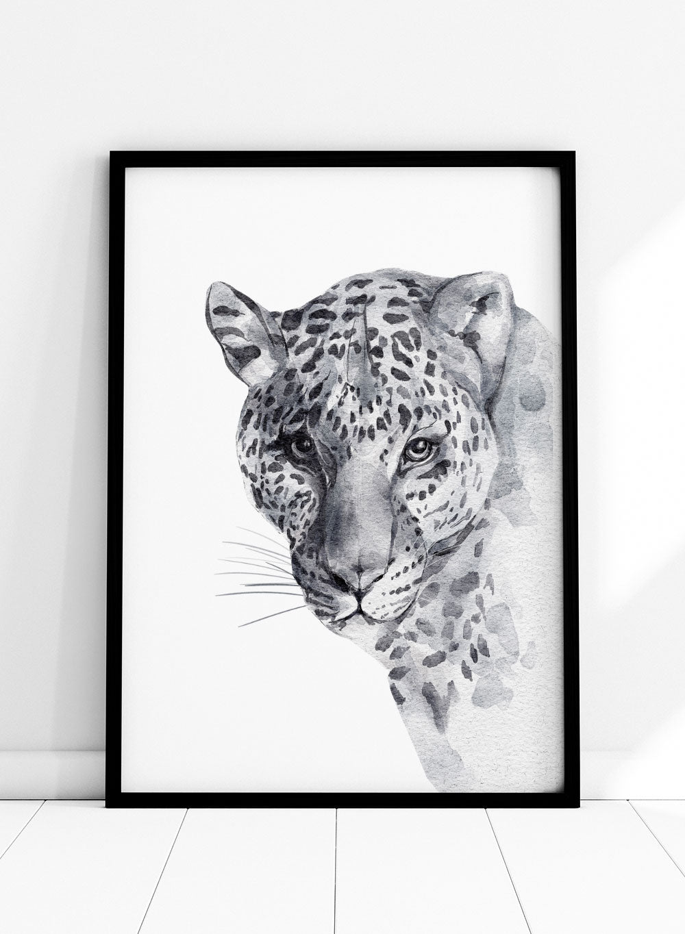 Leopard Safari Animal Art Print_Sugar & Canvas