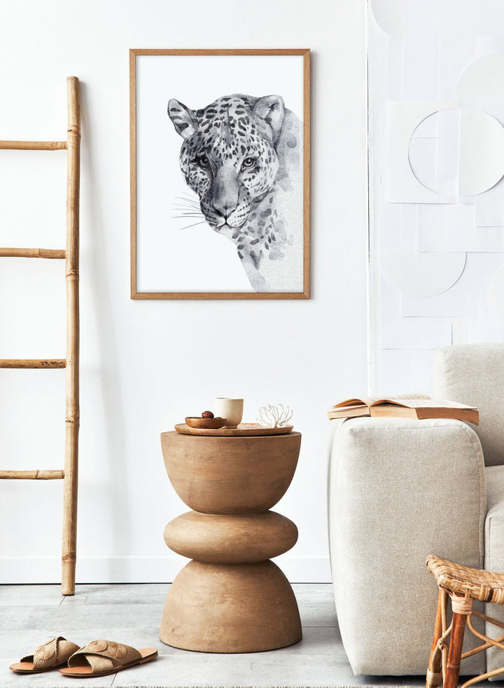 Leopard Safari Animal Art Print_Sugar & Canvas