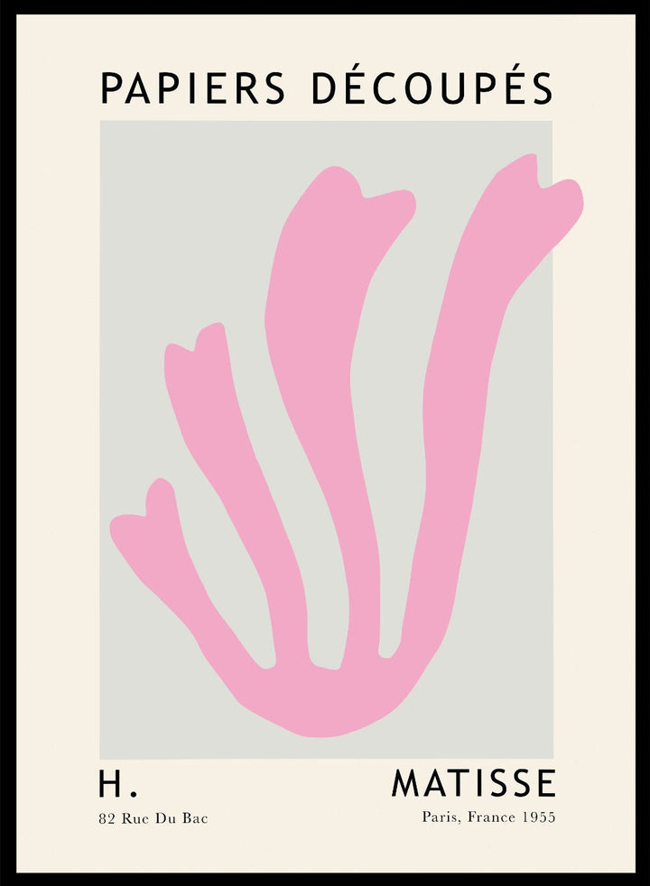 The Cut - Outs Inspired by Henri Matisse Print M62_Sugar & Canvas
