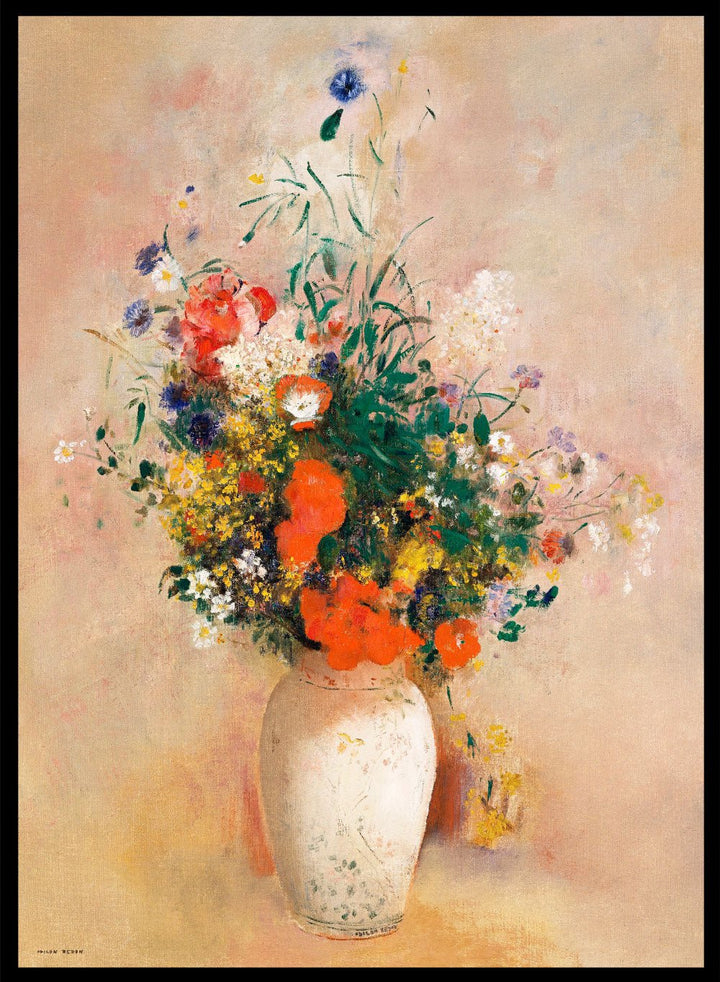 Odilon Redon Vase of Flowers Art Print OR02_Sugar & Canvas