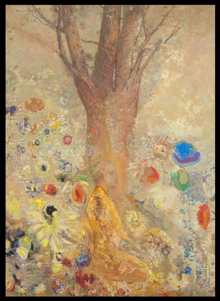 Odilon Redon The Buddha 1904 Art Print OR11_Sugar & Canvas