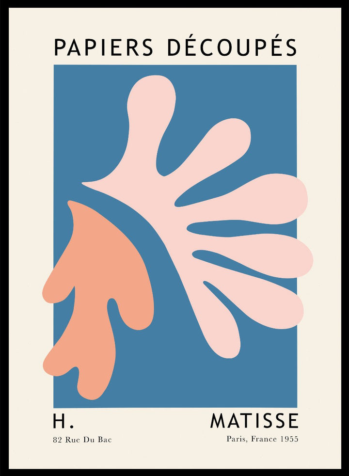 The Cut - Outs Inspired by Henri Matisse Print M52_Sugar & Canvas