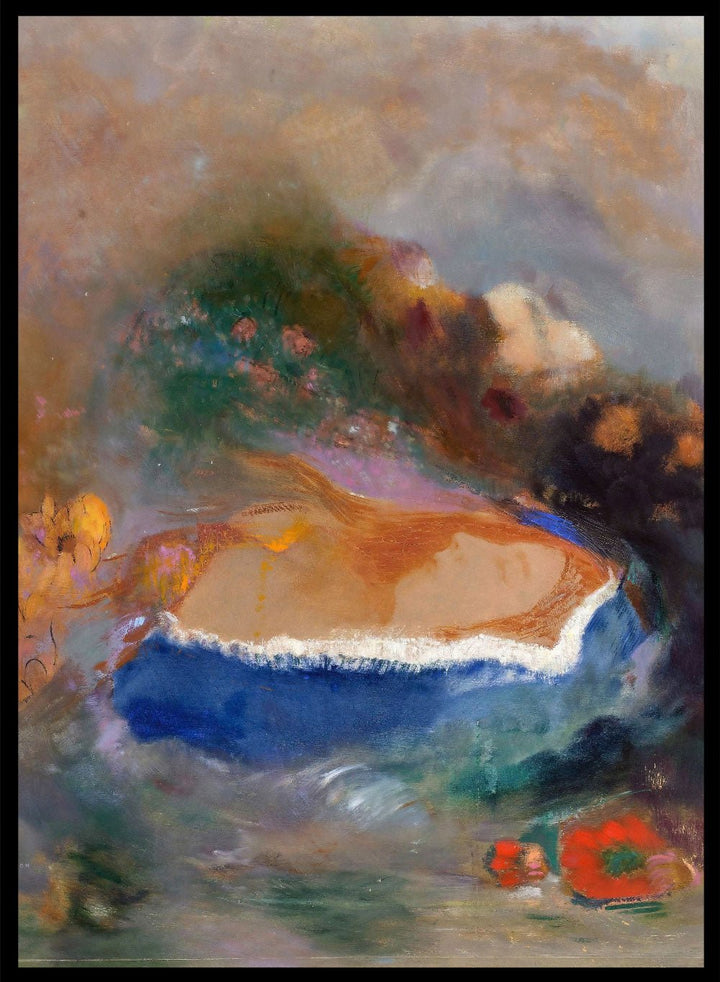 Odilon Redon Ophelia with Blue Wimple Art Print OR10_Sugar & Canvas