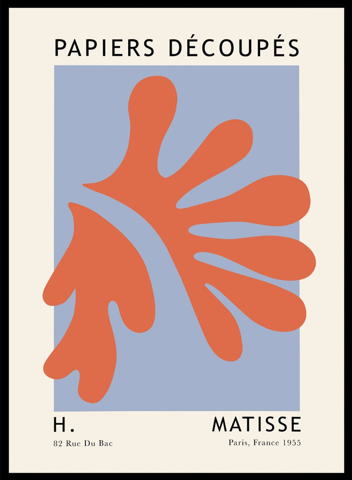 The Cut - Outs Inspired by Henri Matisse Print M57_Sugar & Canvas