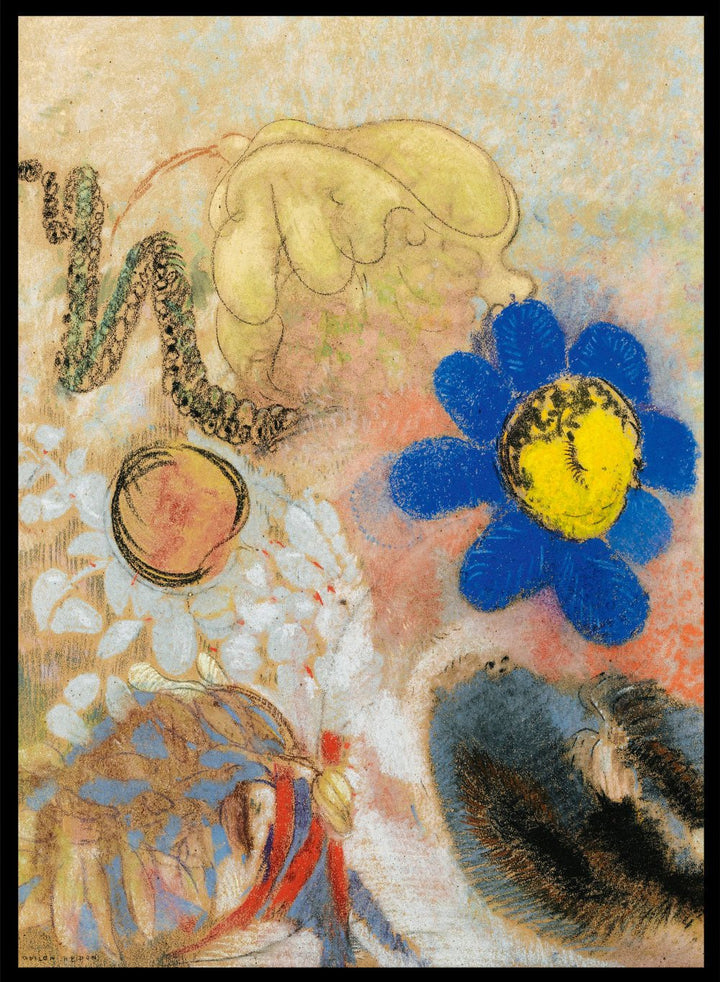 Odilon Redon Flore Sous Marine Art Print OR09_Sugar & Canvas