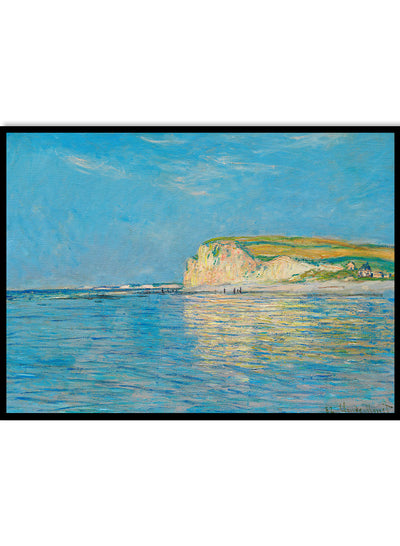Low Tide at Pourville near Dieppe by Monet Print