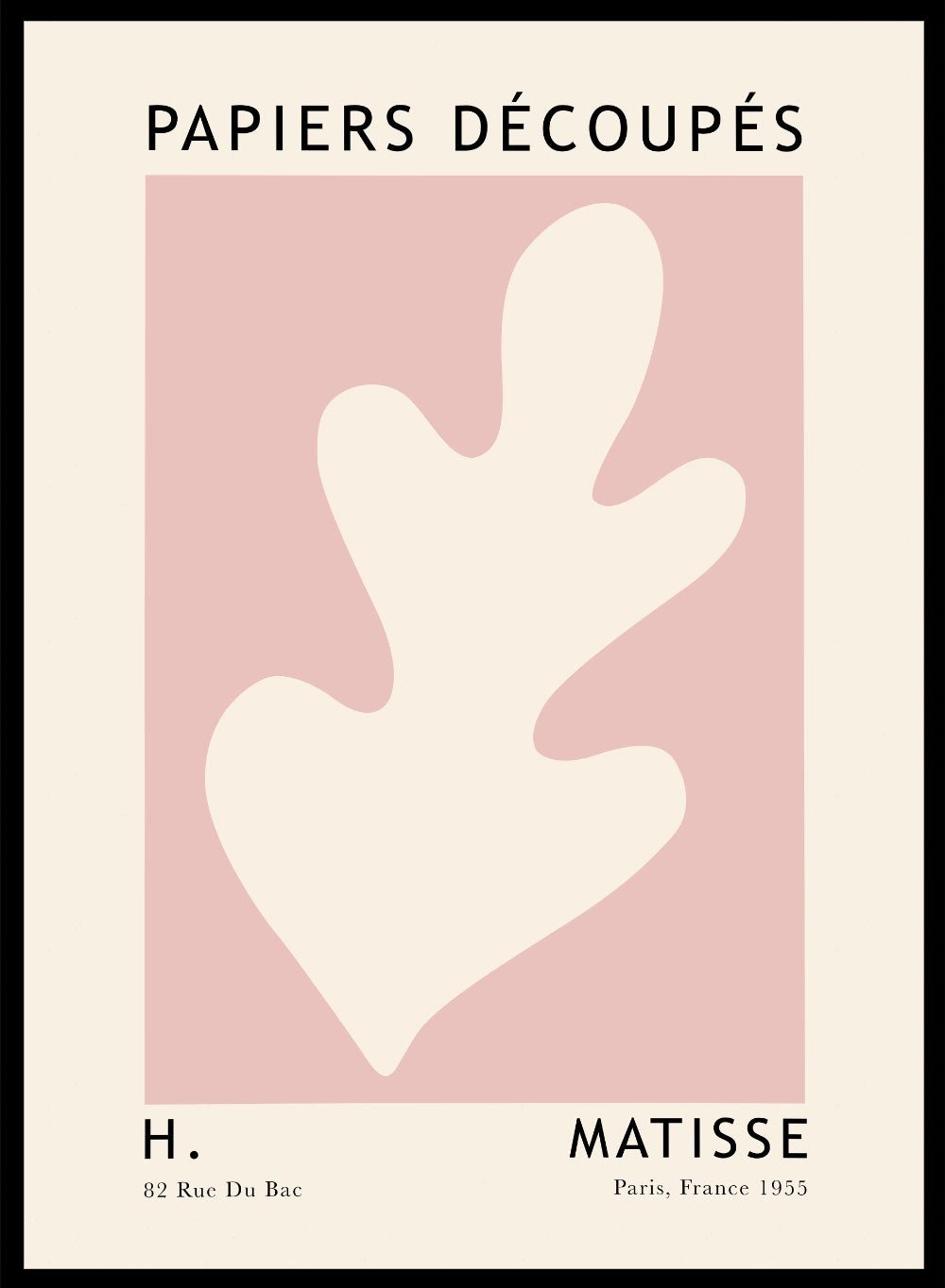 The Cut - Outs Inspired by Henri Matisse Print M53_Sugar & Canvas