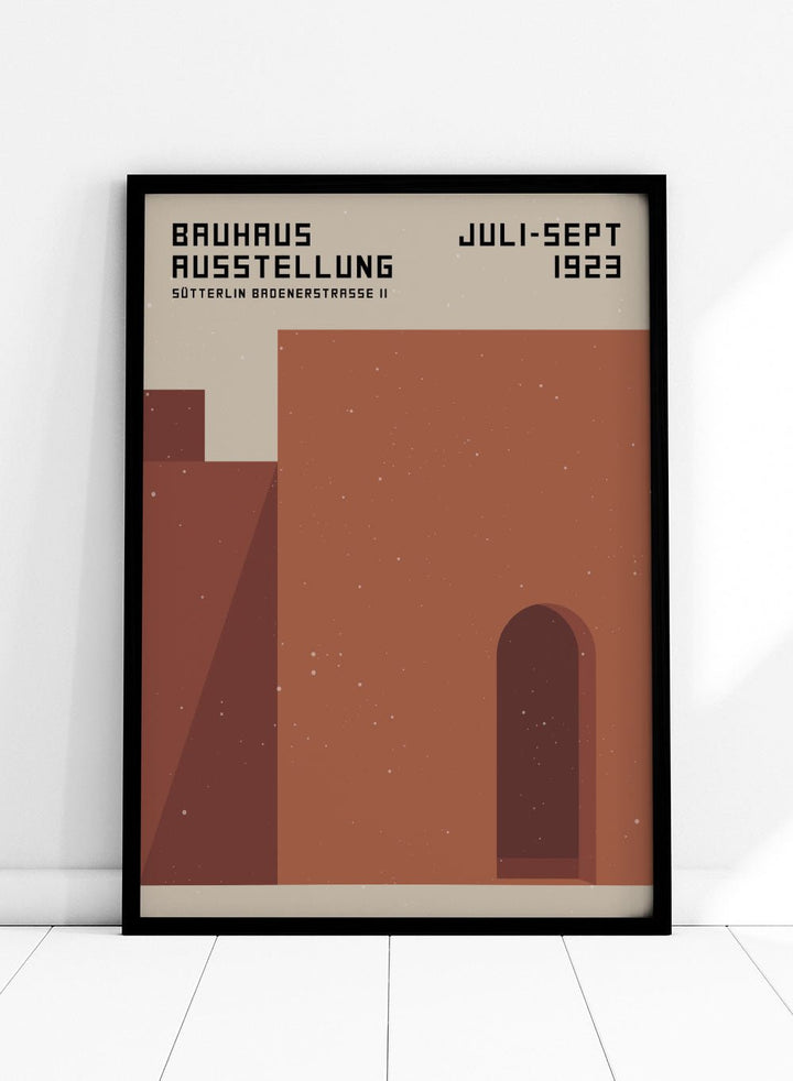 Bauhaus Architecture 1923 Art Print_Sugar & Canvas