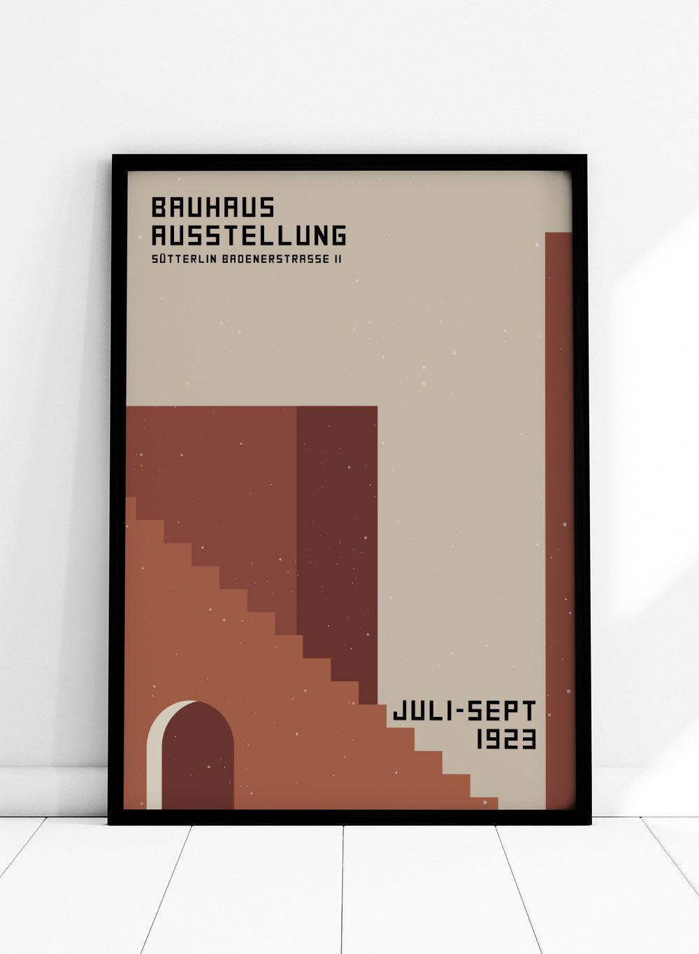 Bauhaus Architecture 1923 Art Print_Sugar & Canvas