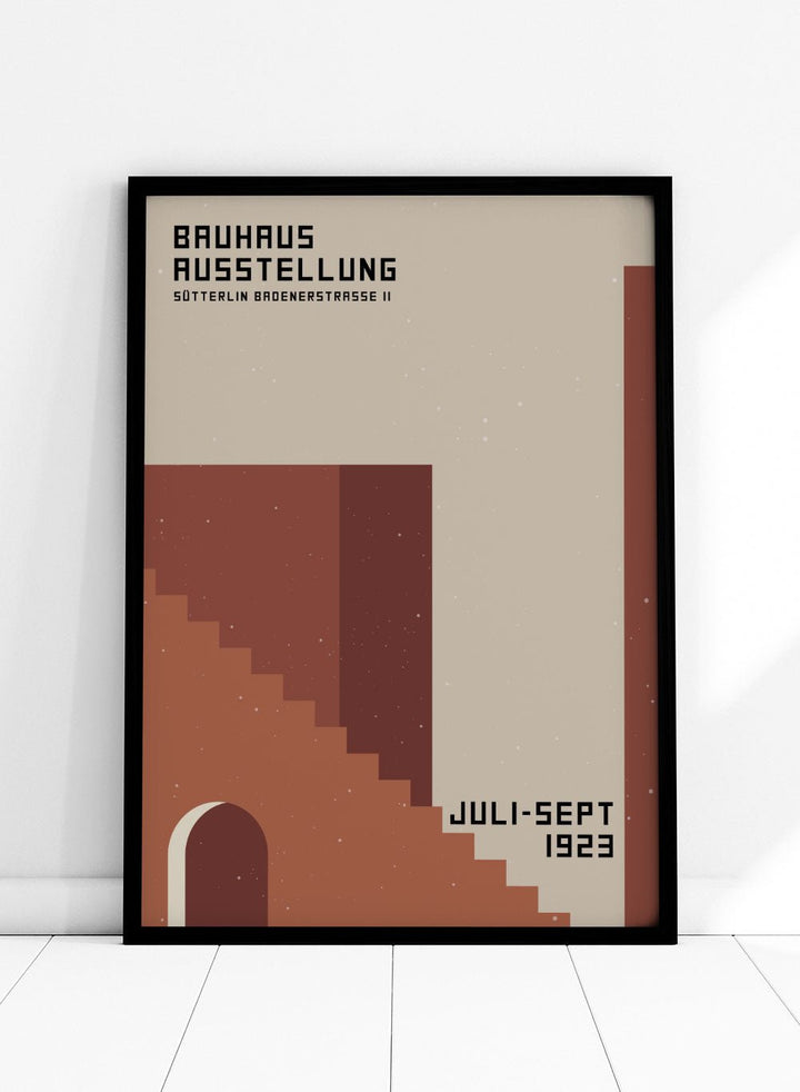 Bauhaus Architecture 1923 Art Print_Sugar & Canvas