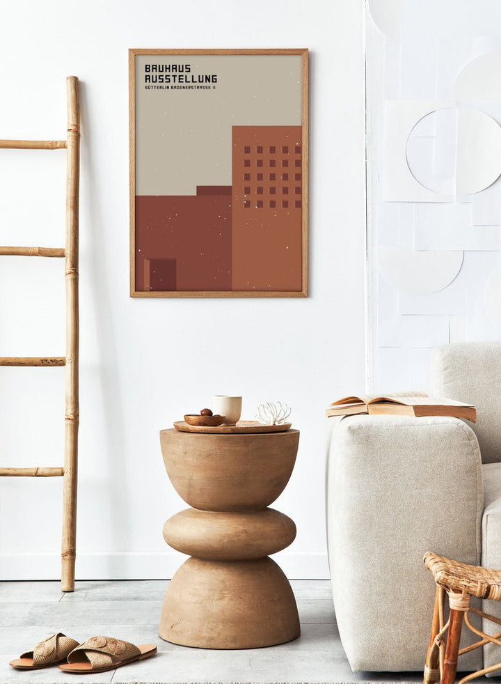 Bauhaus Architecture 1923 Art Print_Sugar & Canvas