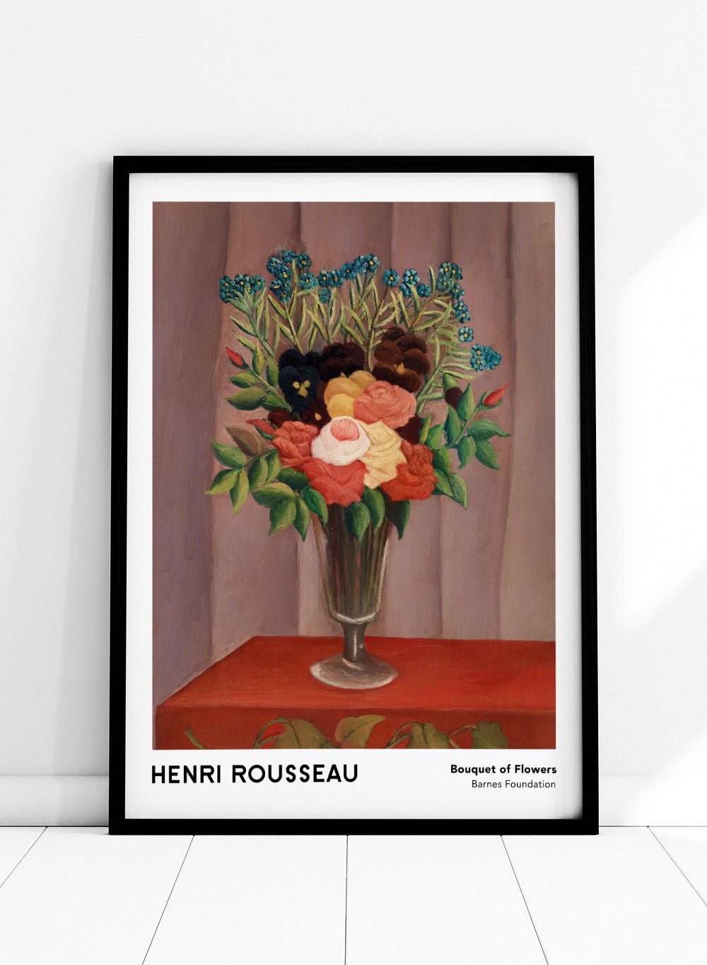 Henri Rousseau Bouquet of Flowers Art Print_Sugar & Canvas