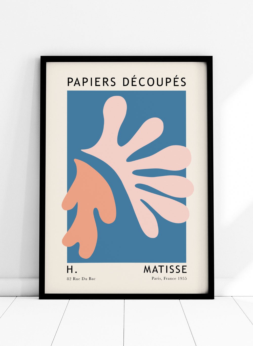 The Cut - Outs Inspired by Henri Matisse Print M52_Sugar & Canvas