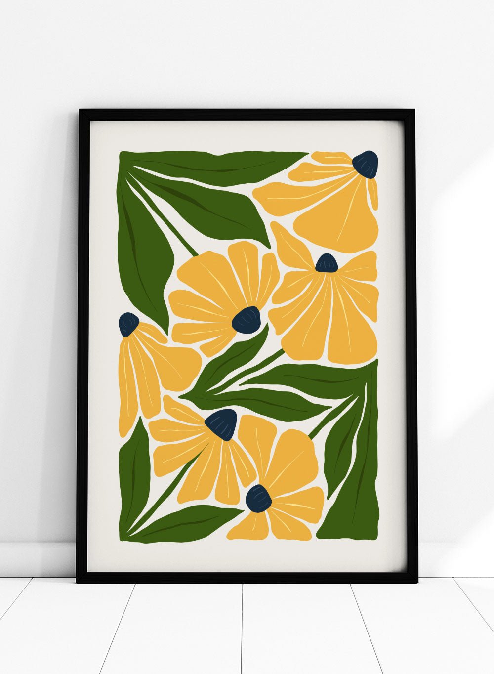 Abstract Botanical Art Print FM101_Sugar & Canvas