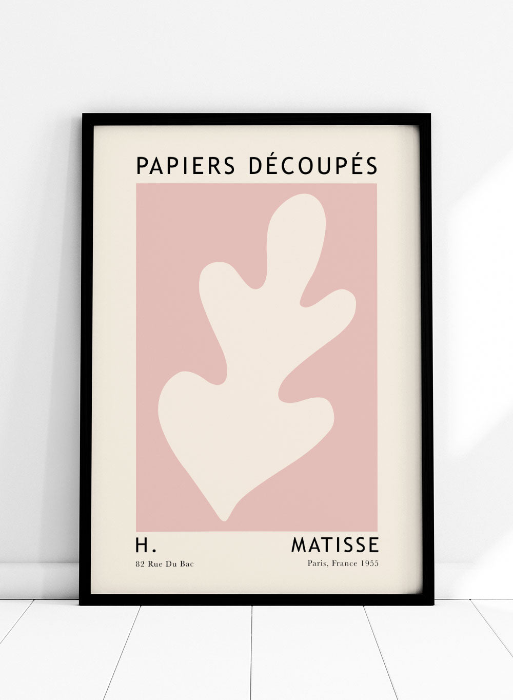The Cut - Outs Inspired by Henri Matisse Print M53_Sugar & Canvas