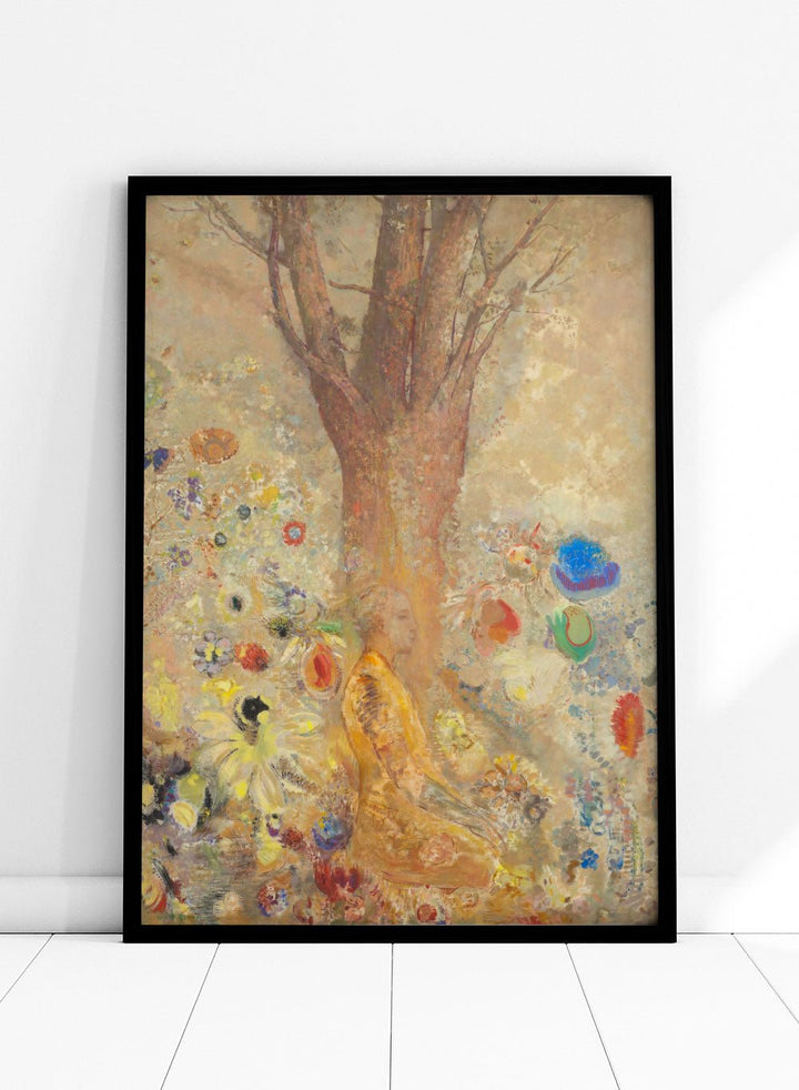 Odilon Redon The Buddha 1904 Art Print OR11_Sugar & Canvas