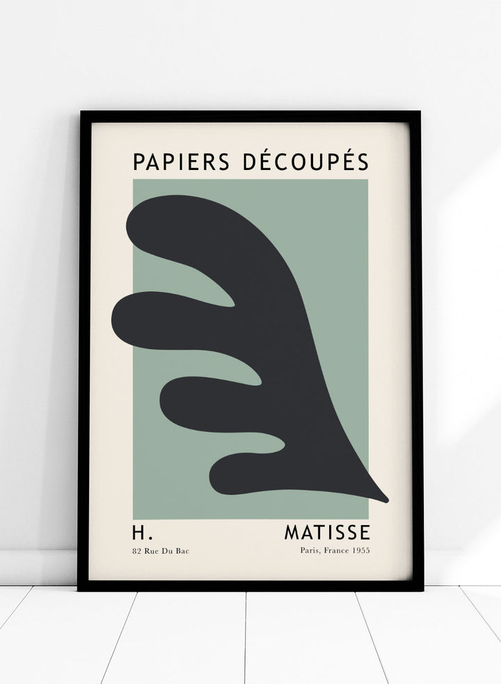 The Cut - Outs Inspired by Henri Matisse Print M54_Sugar & Canvas