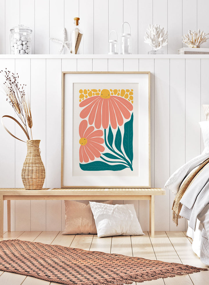 Abstract Botanical Art Print #FM91