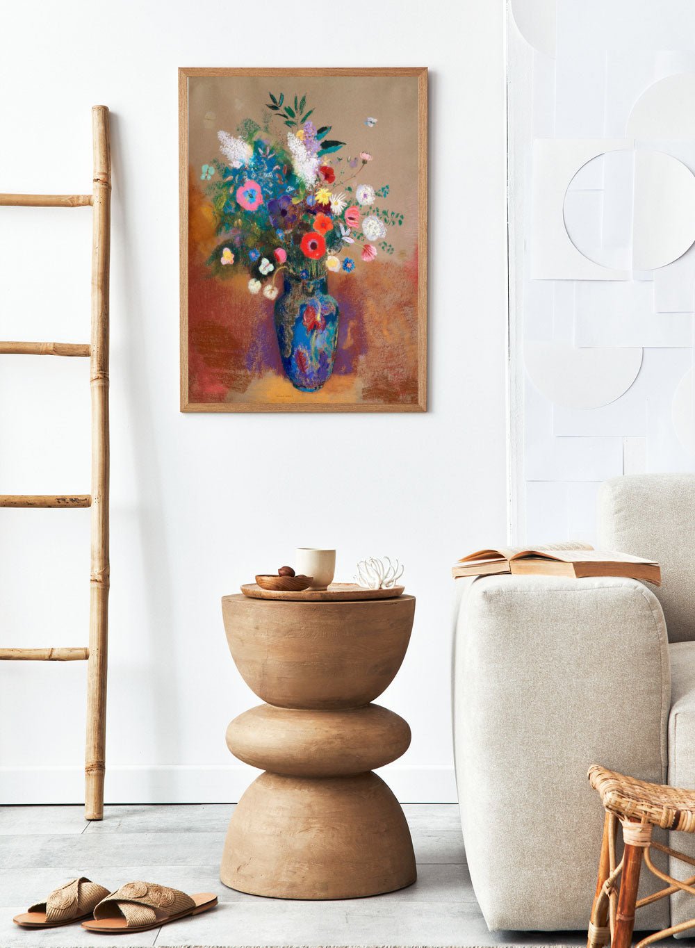 Odilon Redon Bouquet of Flowers Art Print OR01_Sugar & Canvas