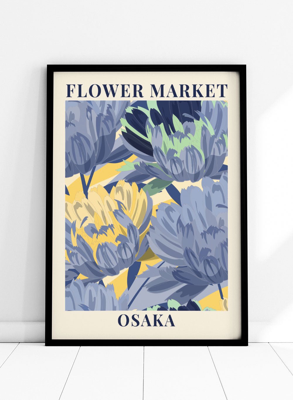 Flower Market Osaka Art Print_Sugar & Canvas
