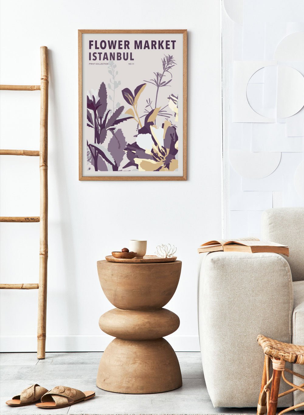 Flower Market Istanbul Art Print_Sugar & Canvas