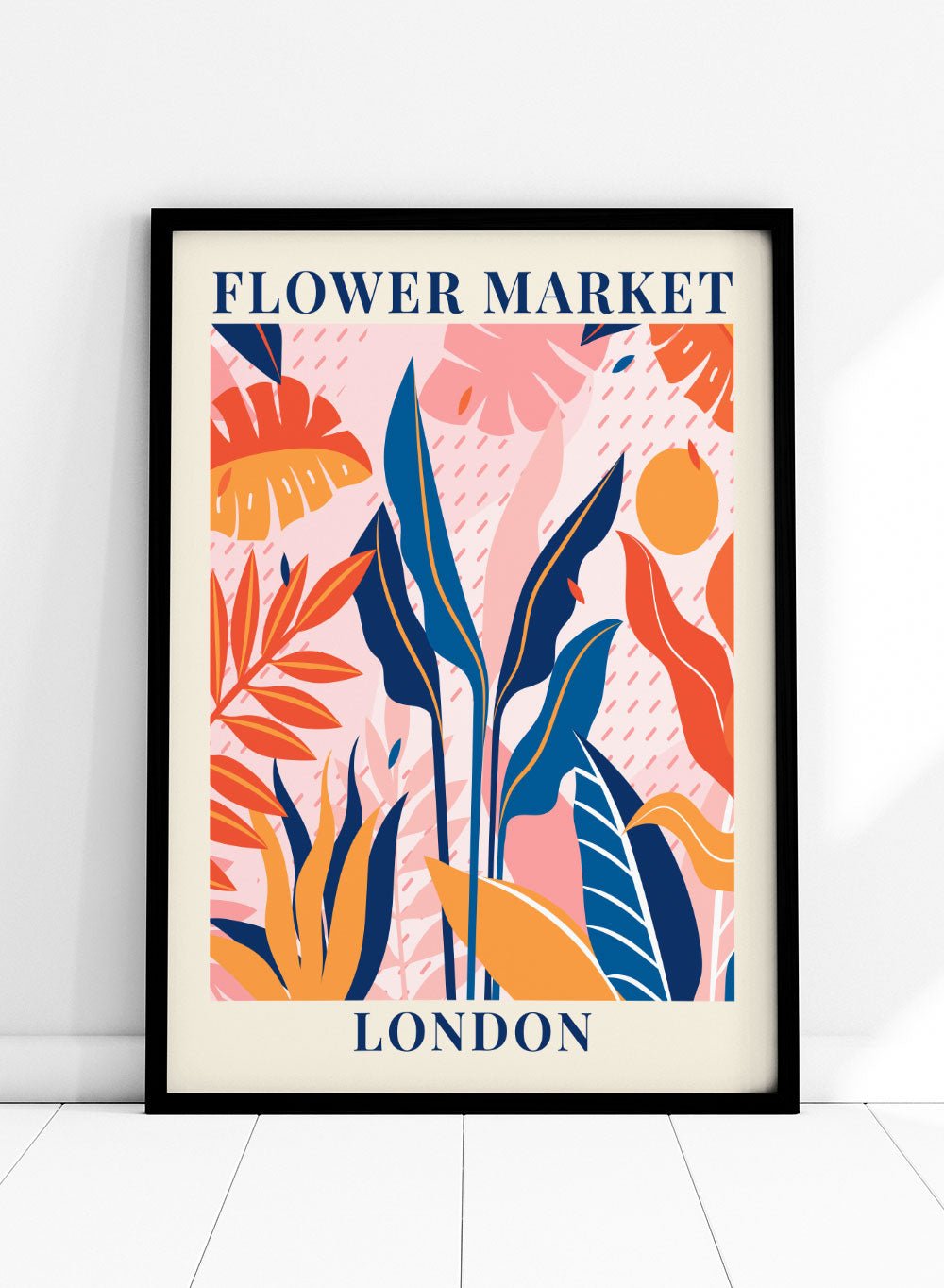 Flower Market London Art Print_Sugar & Canvas