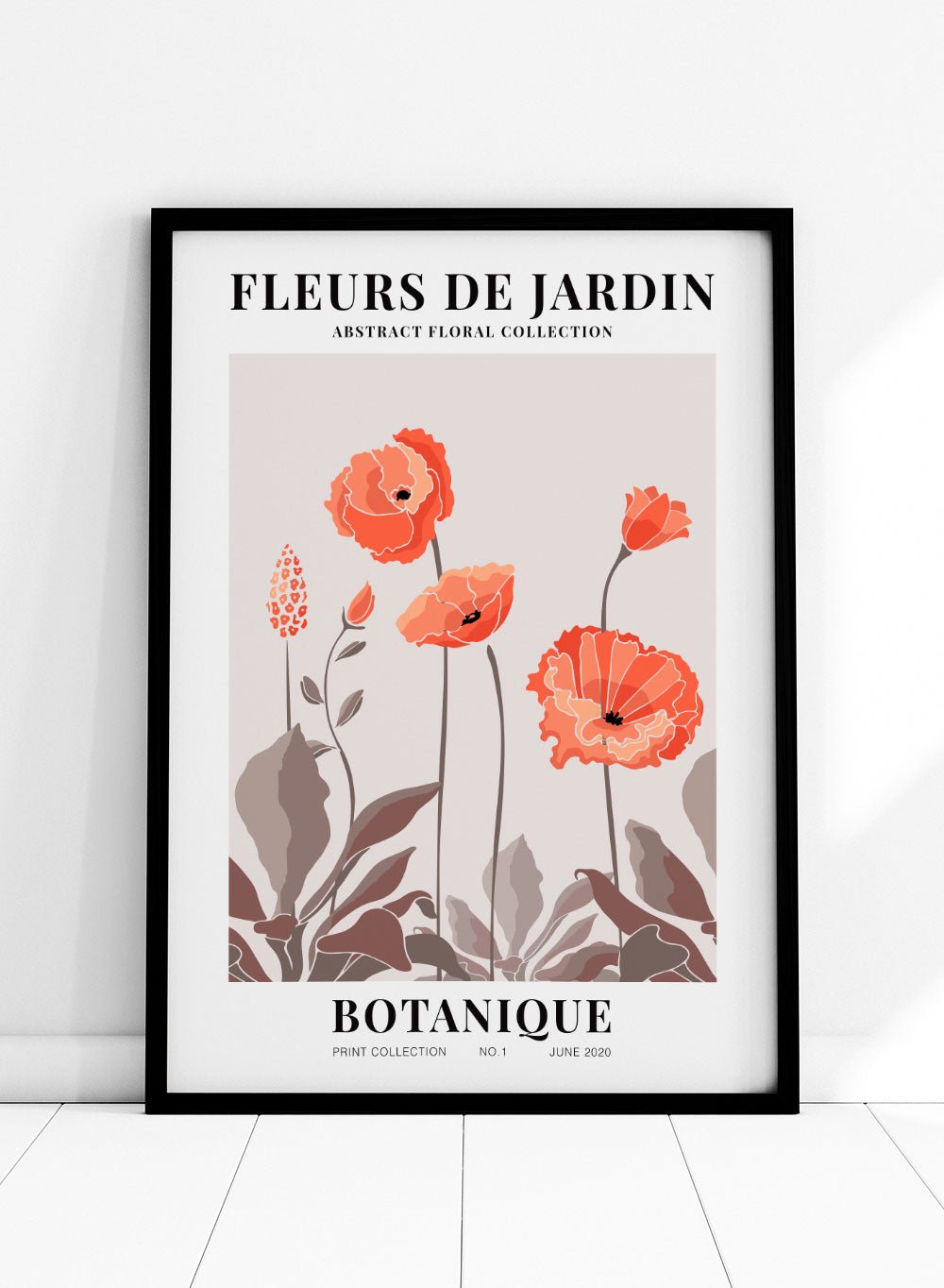 Fleurs de Jardin Botanique Art Print_Sugar & Canvas