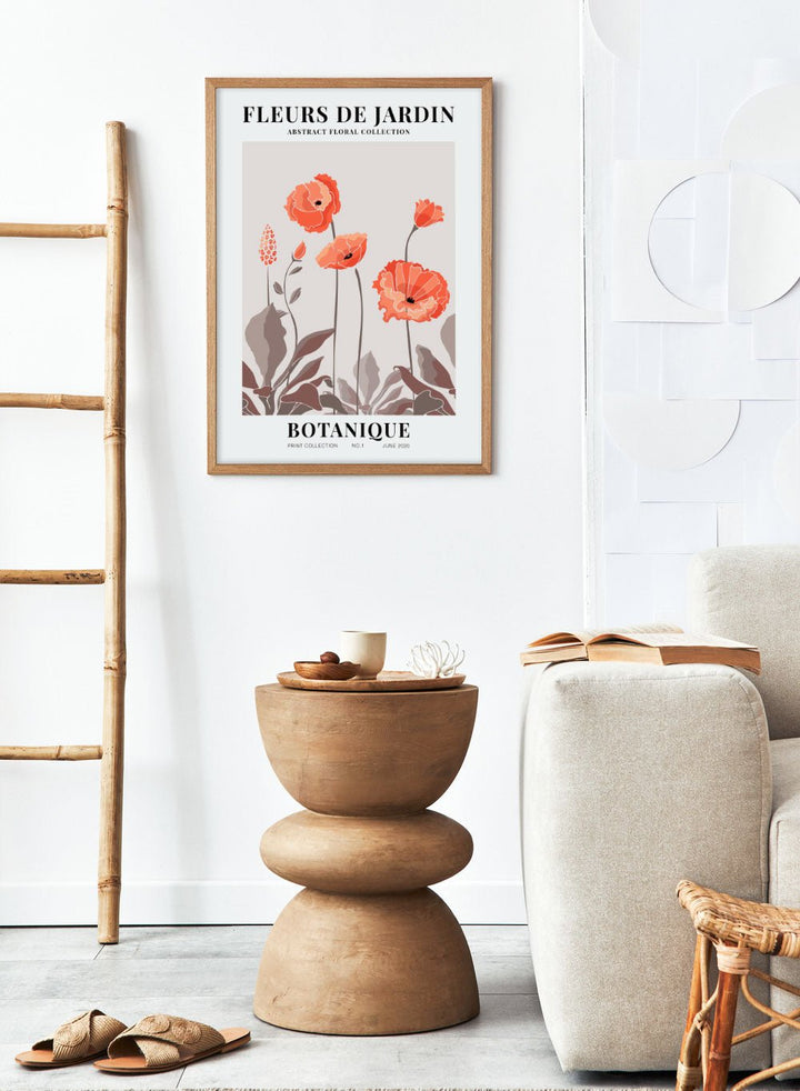 Fleurs de Jardin Botanique Art Print_Sugar & Canvas