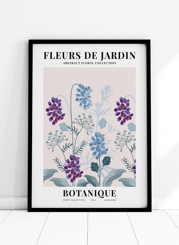 Fleurs de Jardin Botanique Art Print_Sugar & Canvas