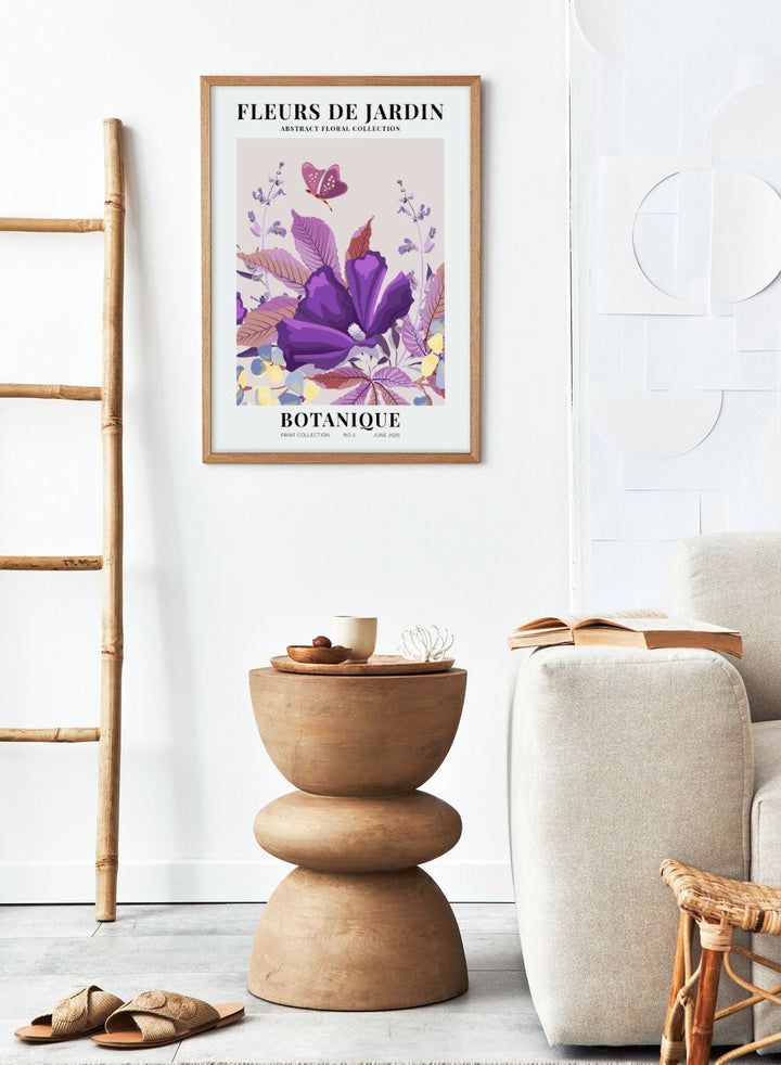 Fleurs de Jardin Botanique Art Print_Sugar & Canvas