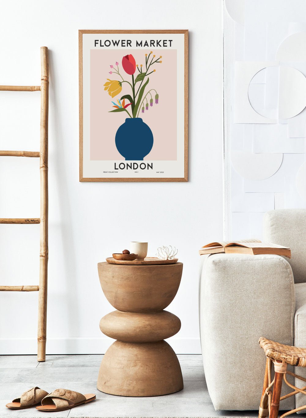 Flower Market London Art Print_Sugar & Canvas