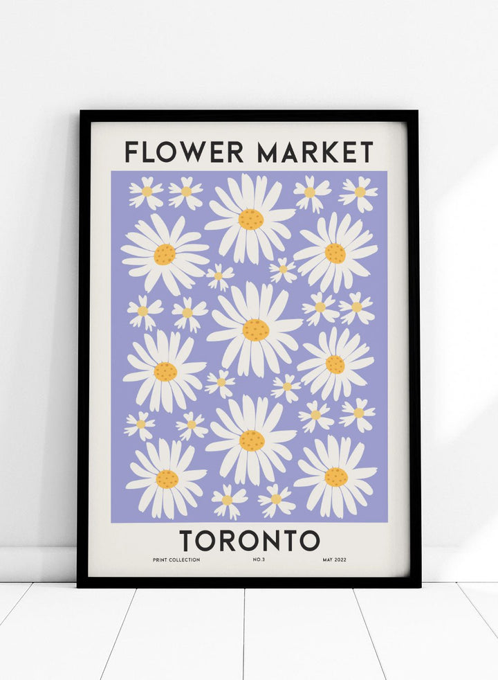 Flower Market Toronto Art Print_Sugar & Canvas
