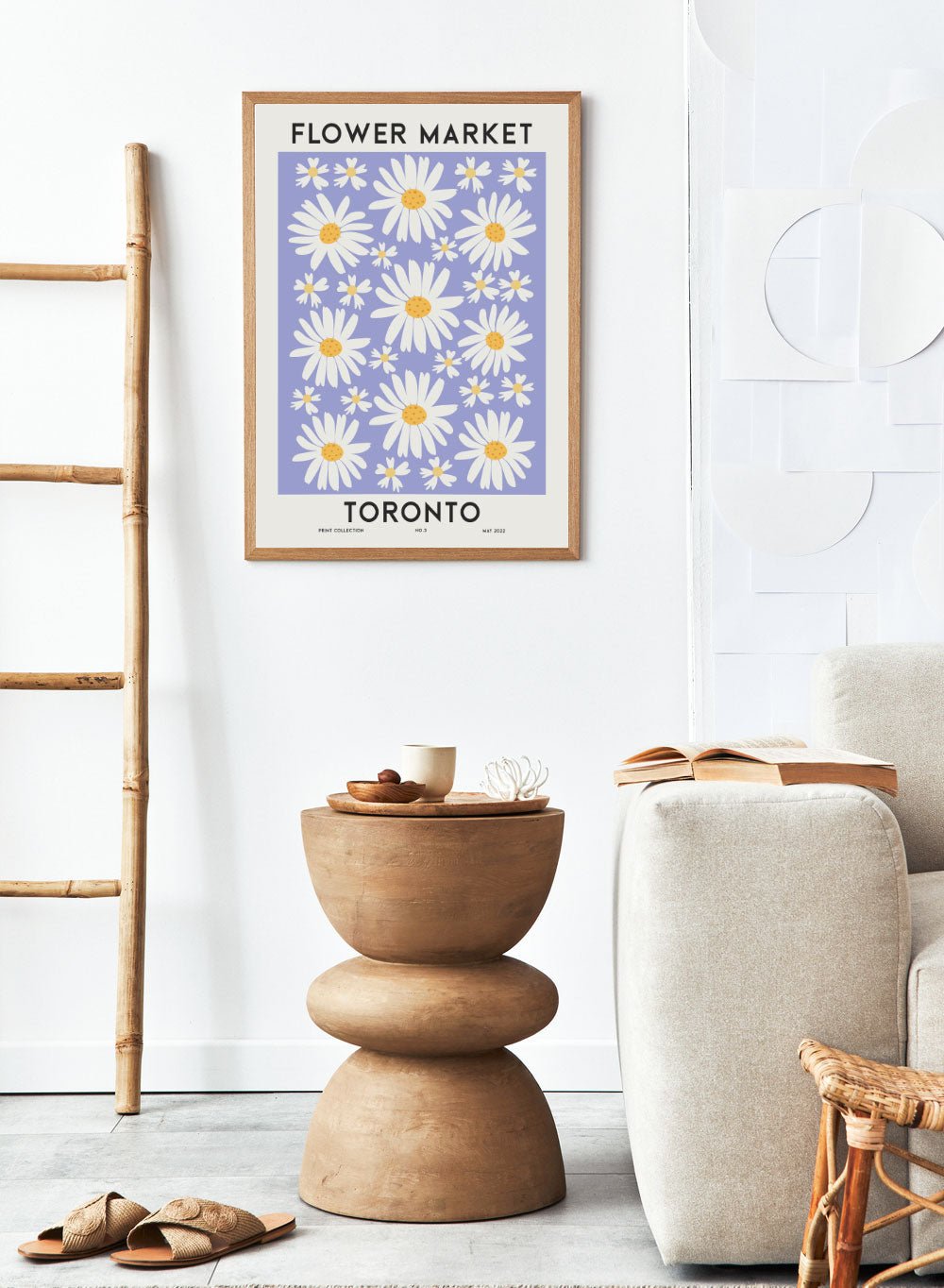 Flower Market Toronto Art Print_Sugar & Canvas