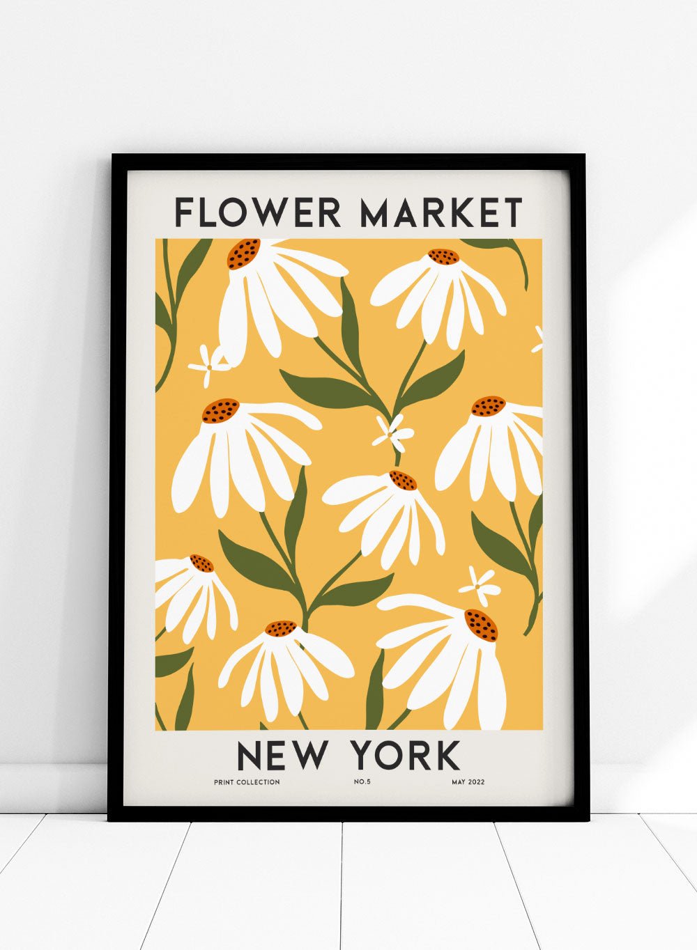 Flower Market New York Art Print_Sugar & Canvas