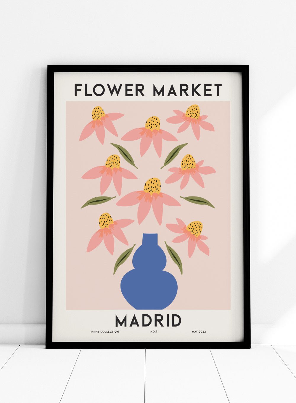 Flower Market Madrid Art Print FM80_Sugar & Canvas