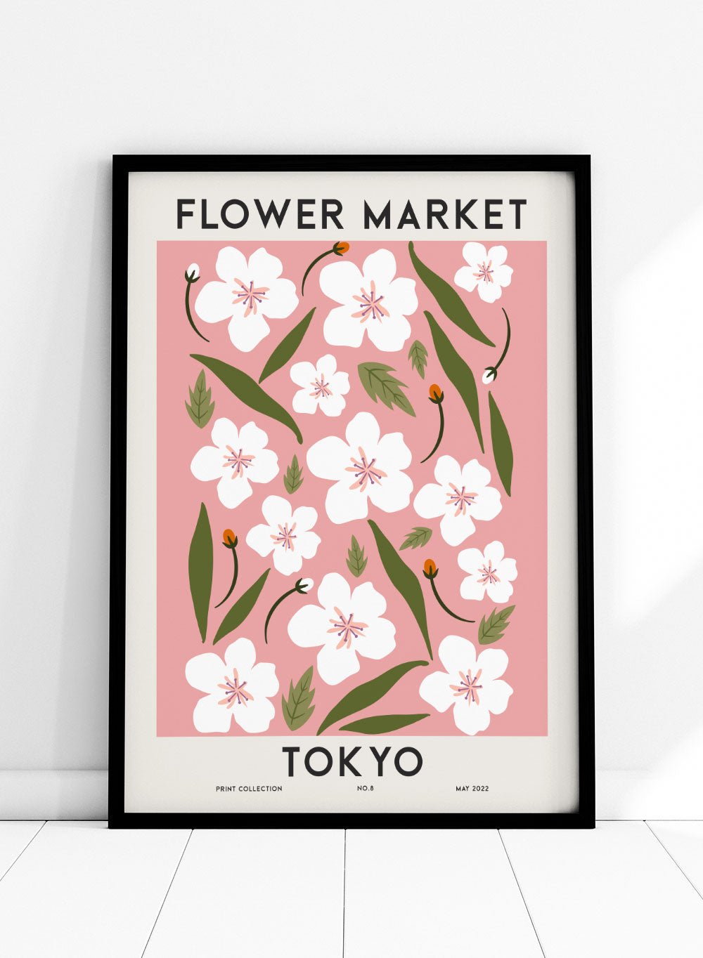 Flower Market Tokyo Art Print FM81_Sugar & Canvas