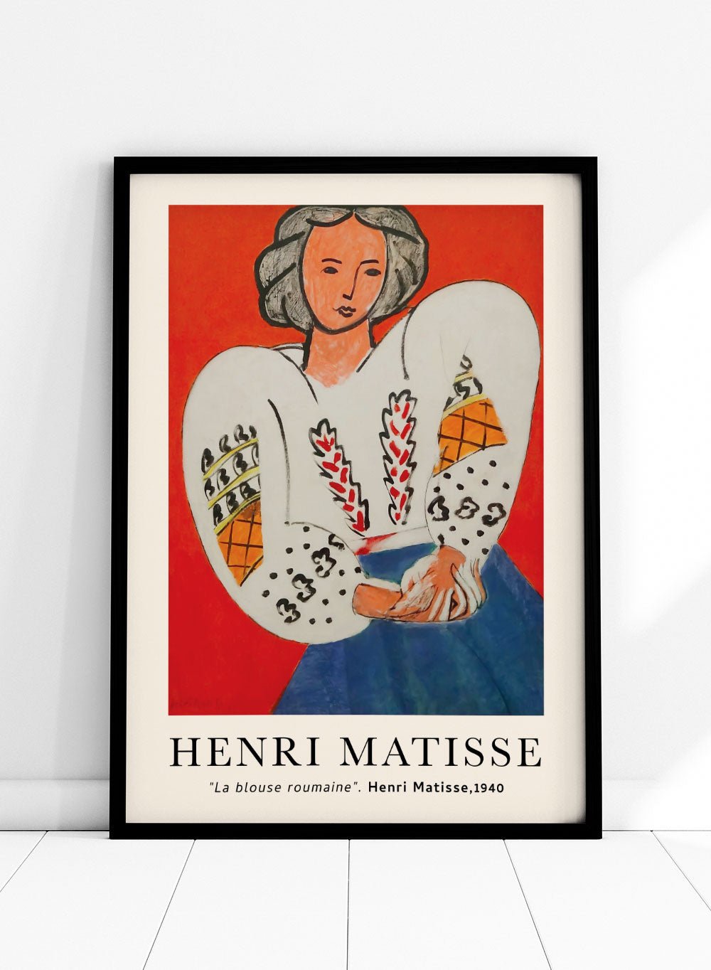 La Blouse Roumaine by Henri Matisse Print_Sugar & Canvas