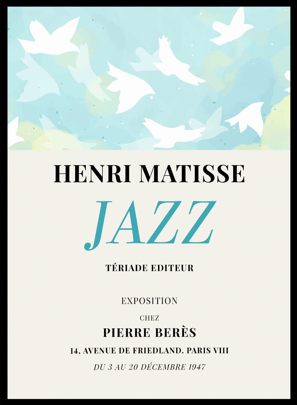 Jazz 1947 by Henri Matisse Print_Sugar & Canvas