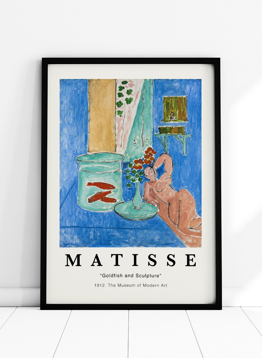 Goldfish and Sculpture 1912 by Henri Matisse Print_Sugar & Canvas