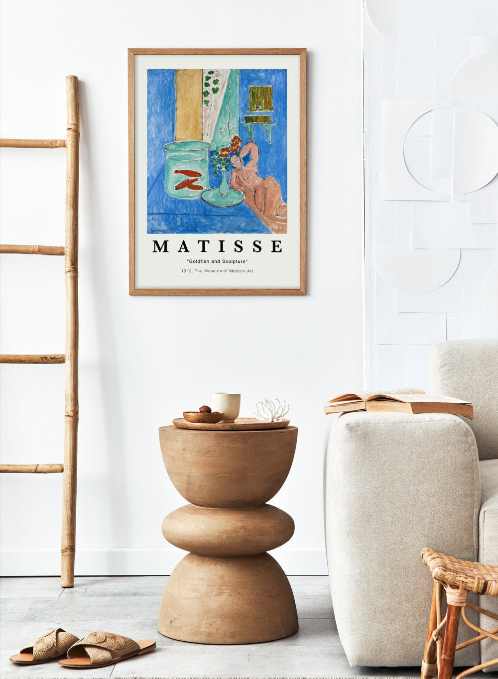 Goldfish and Sculpture 1912 by Henri Matisse Print_Sugar & Canvas